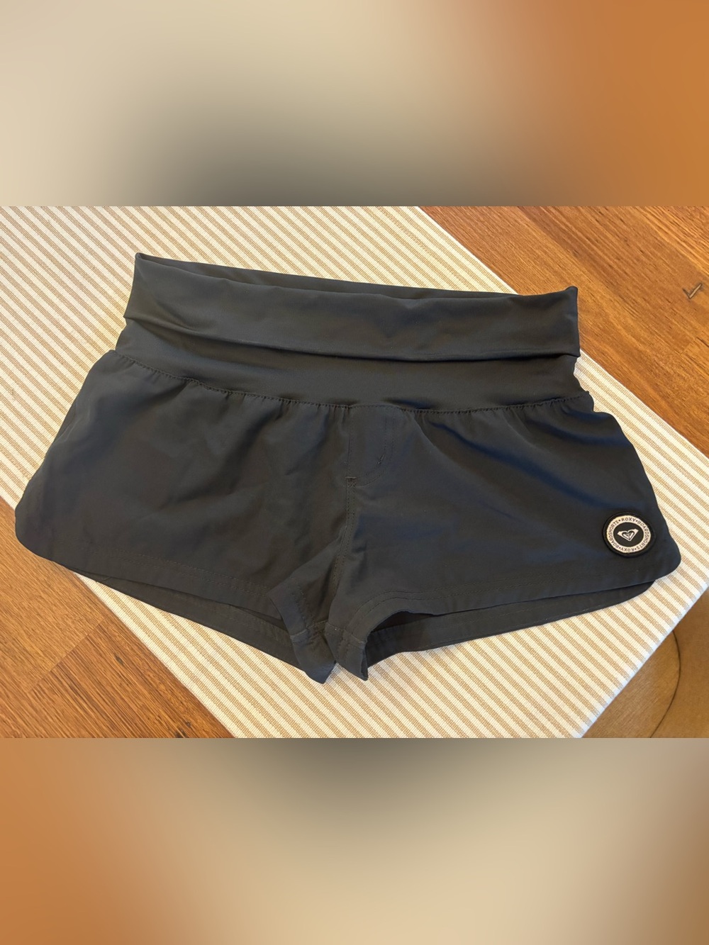 🌊ROXY Boardshorts Black with Logo Patch